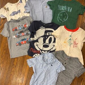 Assorted Kids Short-Sleeve Tops - Toddler boys size 2T/24 mo